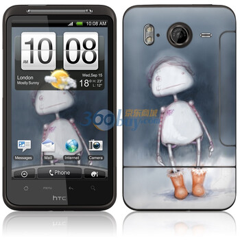ideaSkin HTC Desire HD/G10/G7HD/A919/大坏蛋 你冷吗？ 手机外壳保护套皮贴膜 ENDASC191984
