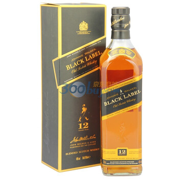 苏格兰尊尼获加(黑牌)威士忌12年(700ML)