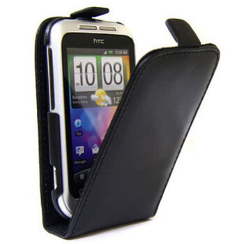 酷歌 （COCASES） HTC G13 A510E 下翻皮套 黑色