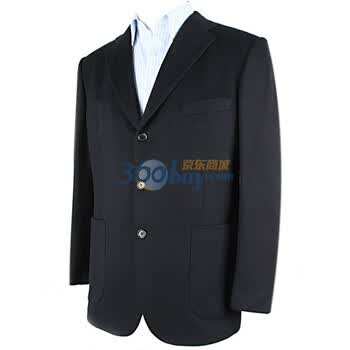 【amurs爱缪斯】秋冬装意大利进口男西服单上衣欧版商务西服A1100FW30藏蓝 56B/XXXL