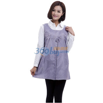 防辐射服新品 尤美彩银纤维防辐射孕妇装 糖果色清新风格 Y360-1218 紫罗兰 均码