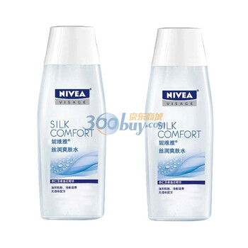 NIVEA妮维雅丝润爽肤水200ml x2支 超值优惠组