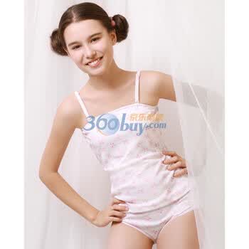 爱慕儿童最爱蝴蝶结-女孩高腰夜用生理裤AK122402 白色 160