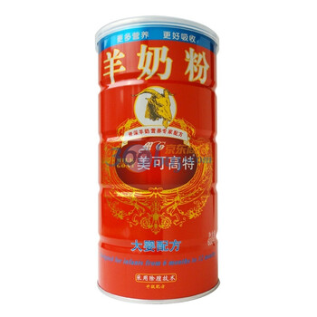 美可高特2段（6-12个月）600克大婴配方羊奶粉