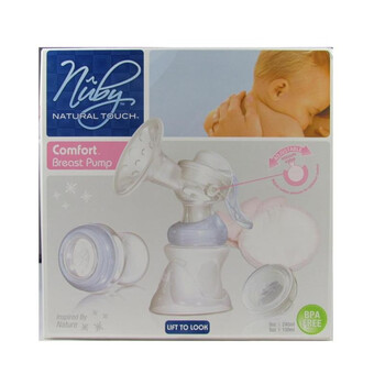 Nuby努比自然乳感系列吸奶器