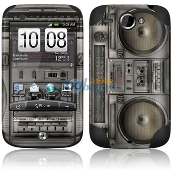 ideaSkin HTC Wildfire/G8/野火/A3366/A3333 老式收音机 手机外壳保护套皮贴膜 ENDAQC272006