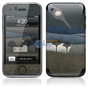 ideaSkin iPhone 3G/3GS 月夜 外壳保护套皮贴膜 ABRC552053