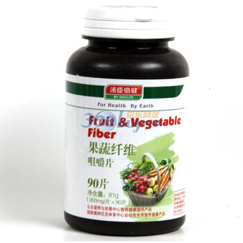 汤臣倍健 果蔬纤维咀嚼片 900mg/片×90片