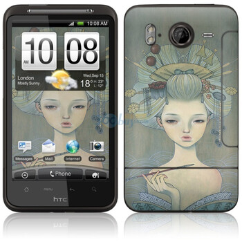 ideaSkin HTC Desire HD/G10/G7HD/A919/大坏蛋 艺伎花魁 手机外壳保护套皮贴膜 ENDASC742086