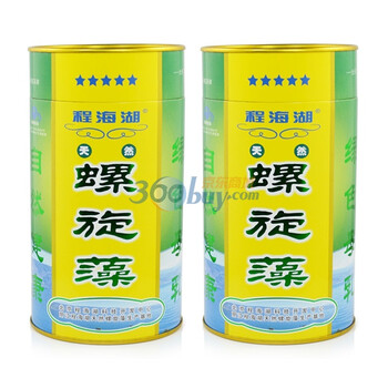 【2桶】程海湖顶级天然螺旋藻片 0.25g*408片