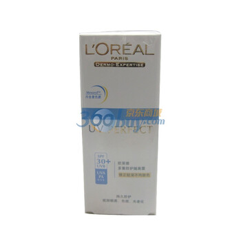 欧莱雅多重防护隔离露SPF30+PA+++ 30ml(象牙白）