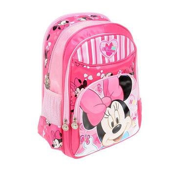 Disney/迪士尼 Mickey米奇/米妮卡通图案减负学生书包SM80234 红色