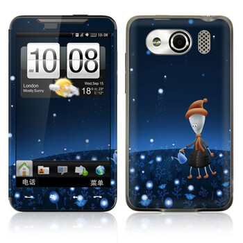 ideaSkin HTC T9199 / Z510D / 双擎/双擎S 小男孩浇花 机身贴膜 保护膜 皮肤 BDFA750486