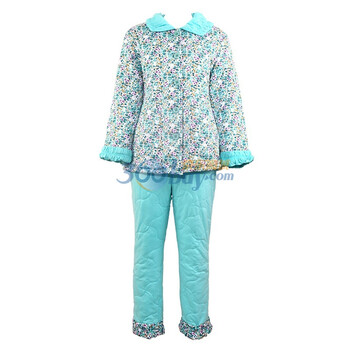 OLENO奥丽侬专柜正品 家居服 甜美舒服保暖 OJT6330 天蓝色 XL