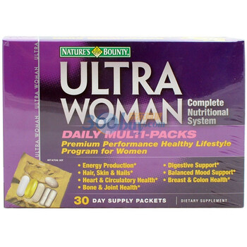 Nature‘s Bounty自然之宝多维矿物营养包（女士专用）30pack(美国原装进口)