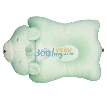 童泰 熊仔定型枕 F3009 新生儿用品绿宝石色均码