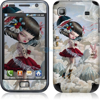 ideaSkin 三星 I9000/I9003/I9008/T959 云中弹奏 外壳保护套皮贴膜 ENDAOC682074