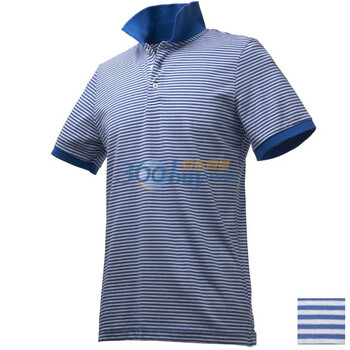 Giordano佐丹奴 Polo 男彩棉细横间平纹POLO 01010008 藏蓝 S