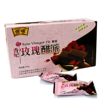恒顺 玫瑰醋糕 100g