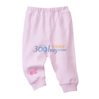 贝贝怡（bornbay） BB506 宝宝服 可调腰两用裆裤 婴儿童装内衣浅粉红92码