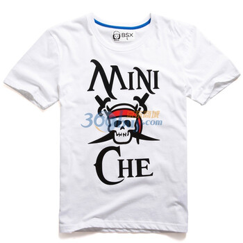 Giordano佐丹奴BSX T恤 男海盗MINI CHE T恤 99091016 白色 S