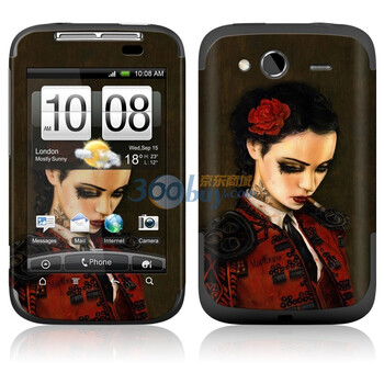 ideaSkin HTC Wildfire S(G13) 皮肤 西班牙女郎一 手机外壳保护套皮贴膜 ENDAXC692077
