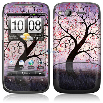 ideaSkin HTC Desire S / G12 / S510e / G7S / 渴望S 朵朵树 外壳保护套皮贴膜 ENDBBC342114