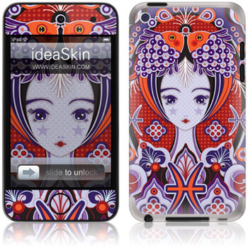 ideaSkin 苹果apple iPod Touch 4 双鱼座 外壳保护套贴膜炫彩贴 DAMB050756