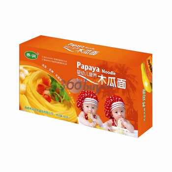 【荞润面条】婴儿宝宝热带瓜果木瓜辅食面条0.18kg厌食偏食宝宝最爱