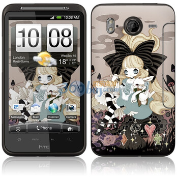 ideaSkin HTC Desire HD/G10/大坏蛋/A9191 黑暗中的爱丽丝 手机外壳保护套皮贴膜 ENDASC021876