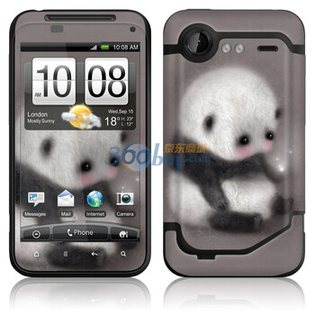 ideaSkin HTC Incredible S / G11 / 惊艳 / S710e 皮肤 阿熊 外壳保护套皮贴膜 DAVC241994
