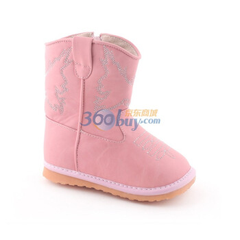 小蓝羊 叫叫鞋 秋冬新品 女童鞋 SQ-C10903 粉色 24