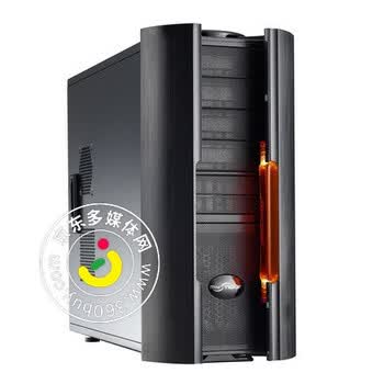 酷冷至尊（CoolerMaster）双面侠（钢板）黑色中塔式电脑机箱