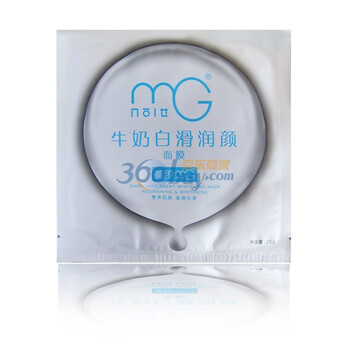 美即mg 牛奶白滑润颜面膜 5片装