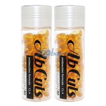 Metabolife(纤美) 收腹缩腰软胶囊80粒*2瓶-专减腰腹臀腿脂肪 美国进口减肥