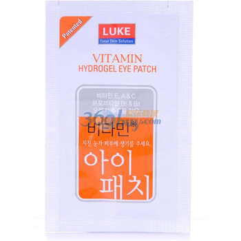 露可LUKE 胶原蛋白凝胶眼贴膜橙色5片