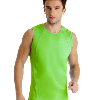 Jockey居可衣 快干面料男式运动背心 J110131823 100白色 XL