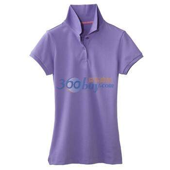 Giordano佐丹奴 Polo 女纤腰弹力粉嫩珠地POLO 01311001 淡紫红 M