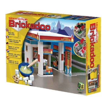 Brickadoo BK20918 儿童DIY建筑玩具 加油站