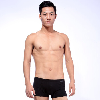 AB内衣 超级莫代尔商务男士平角内裤A805 黑色 XXL