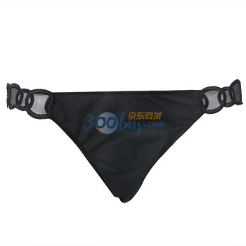 Victoria’s secret维多利亚的秘密 感环形刺绣纱裤T裤044-061A-0128 黑色 L