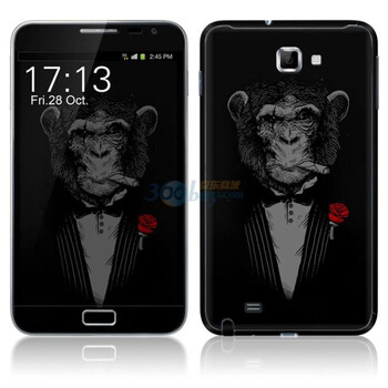 ideaSkin 三星 i9220(GALAXY Note) 皮肤 猩猩大佬 外壳保护套皮贴膜 BAHC081930