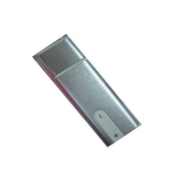 紫光电子（Uniscom）V-P303 4G 录音笔 微小运动型 高清录音 优盘型录音笔 时尚潮流 银色