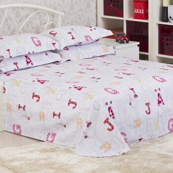 么小毛四季布单人床单（180cm*220cm）字游空间C8012-7