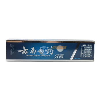 云南白药牙膏(留兰香)120g