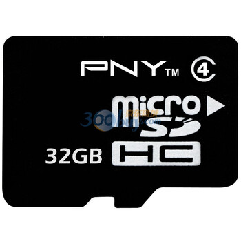 必恩威（PNY）32G TF（micro SD）存储卡（CLASS4）黑色