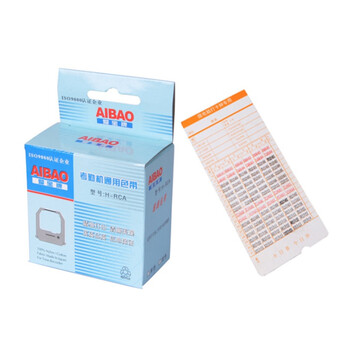 爱宝牌通用色带（2个）+卡纸（250张）