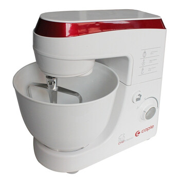 客浦（caple)家用电动打蛋器 和面机 厨师机 多功能搅拌机（红色）HM4408