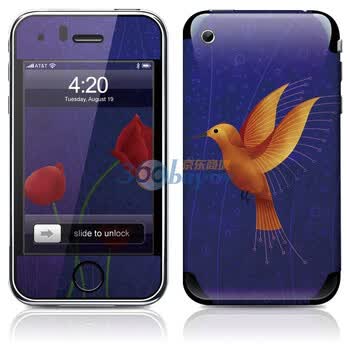 ideaSkin iPhone 3G/3GS 蜂鸟 手机外壳保护套皮贴膜 ABRA750479