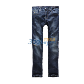 七匹狼SWJEANS休闲牛仔裤171160403101 深蓝色 33